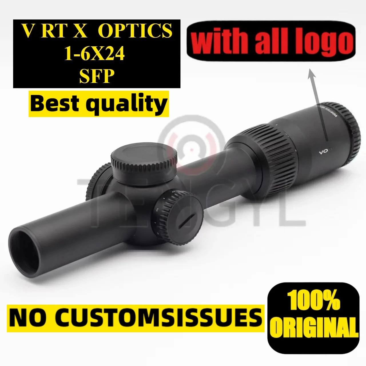 

Original V RT X Optics St ke Egle 1-6X24 Second Focal Plane(SFP) Riflescope AR-BDC3 Reticle Waterproof/Shock Resistant