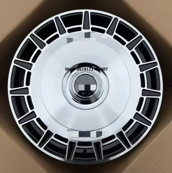 

New Condition Aluminum Alloy Forged Chrome Finish Sport Wheel Rim Hub for Series Multi-Spoke Design Retrofit/Upgrade