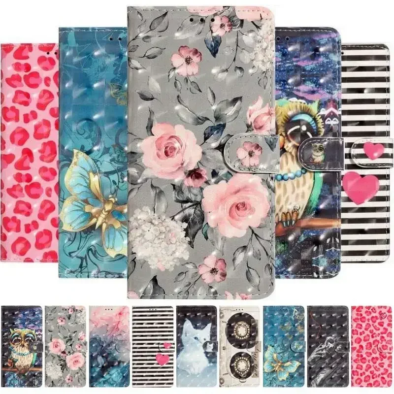 Cute Owl Cat Print …