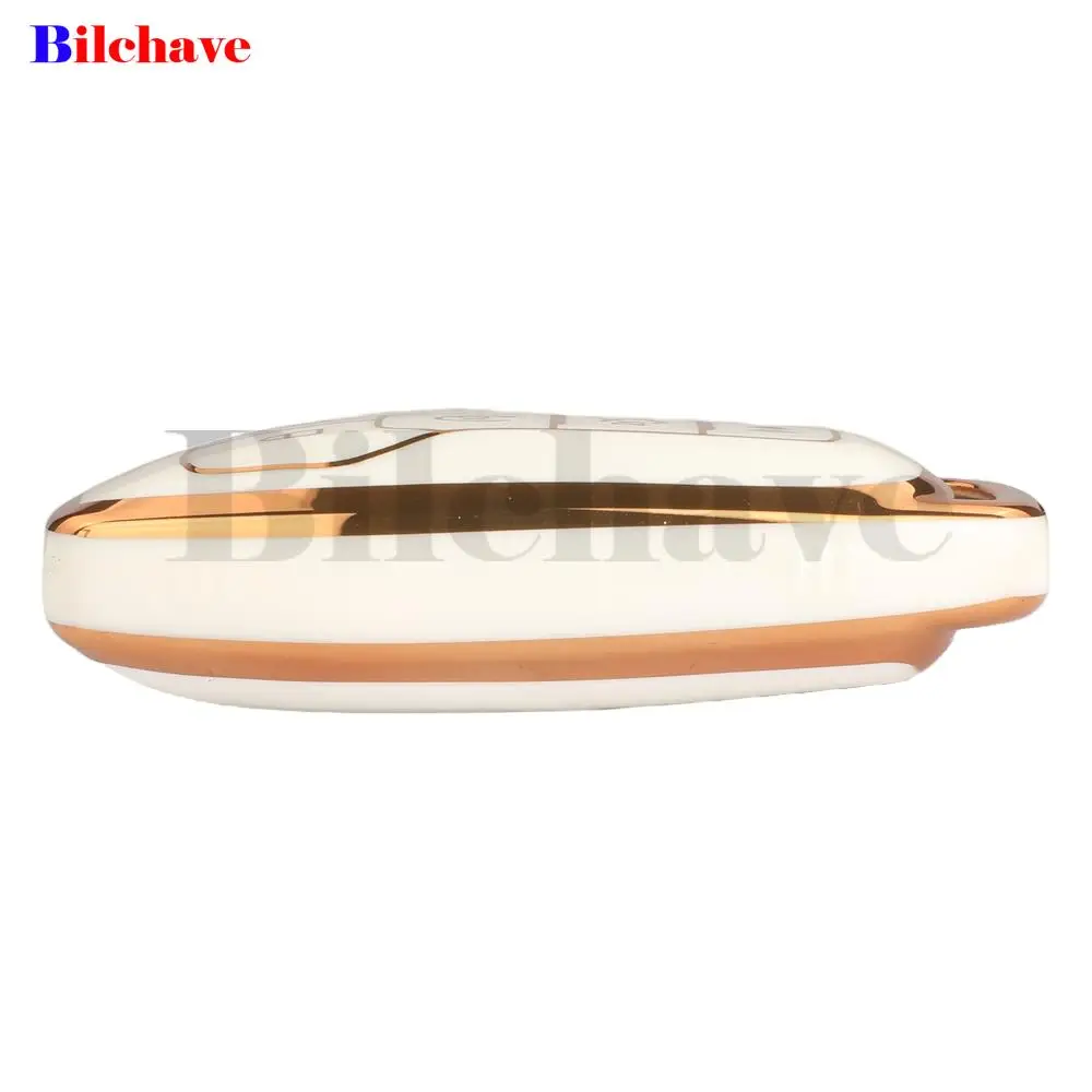 jingyuqin Remote Car Key Case Fob TPU For Ford Fusion Mondeo Mustang F-150 Explorer Edge 2015 2016 2017 2018  Accessorie