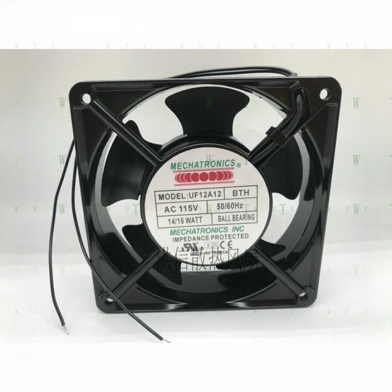 H  1 pcs MECHATRONICS UF12A12 BTH AC115V 14/16W Aluminum Frame Cooling Fan