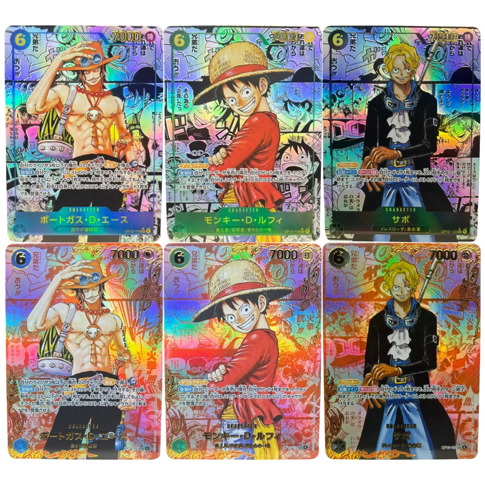 ONE PIECE Collection Cards Sabo Portgas·D· Ace Monkey D. Luffy