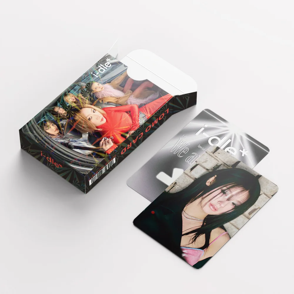 92 Stück Kopo-Karten Original GIDLE-Karten I-DLE Return Album Wir sind idle Fotokarten LOMO-Karten