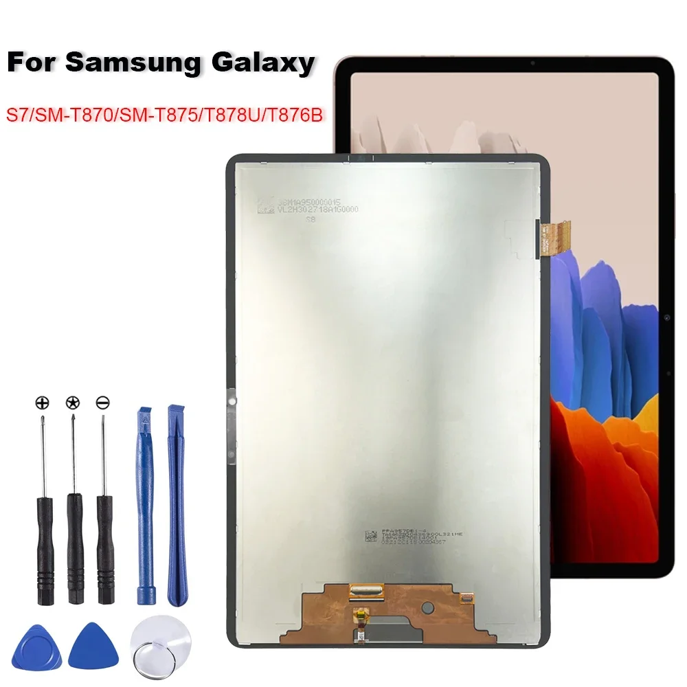 

11.0'' New For Samsung Galaxy Tab S7 SM-T870 SM-T875 SM-T876B T870 T876 LCD Display Touch Screen For Samsung Tab S7 LCD Screen