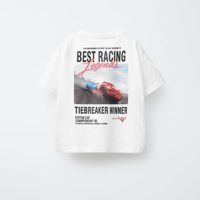 Tops met korte mouwen, kleine auto, T-shirt voor jongens, kind, casual sportkleding, afdrukken, ronde hals, tees, 2025, zomerbabykostuum