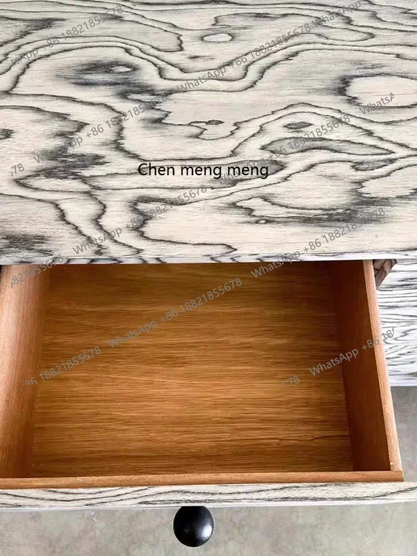 X  medieval style, solid wood porch chest, retro home dining edge, light luxury storage, storage cabinet