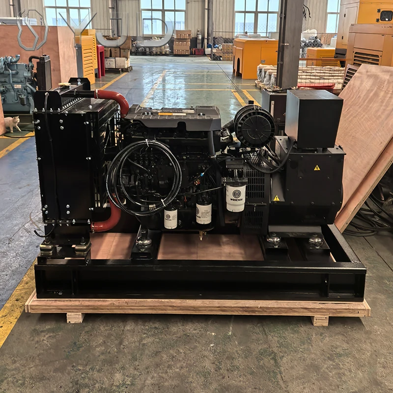 High Quality Low Noise 50hz 60hz Open Type Generator diesel Engine Single/Three-Phase 150kva 200kva 125kva 600kva for Sale