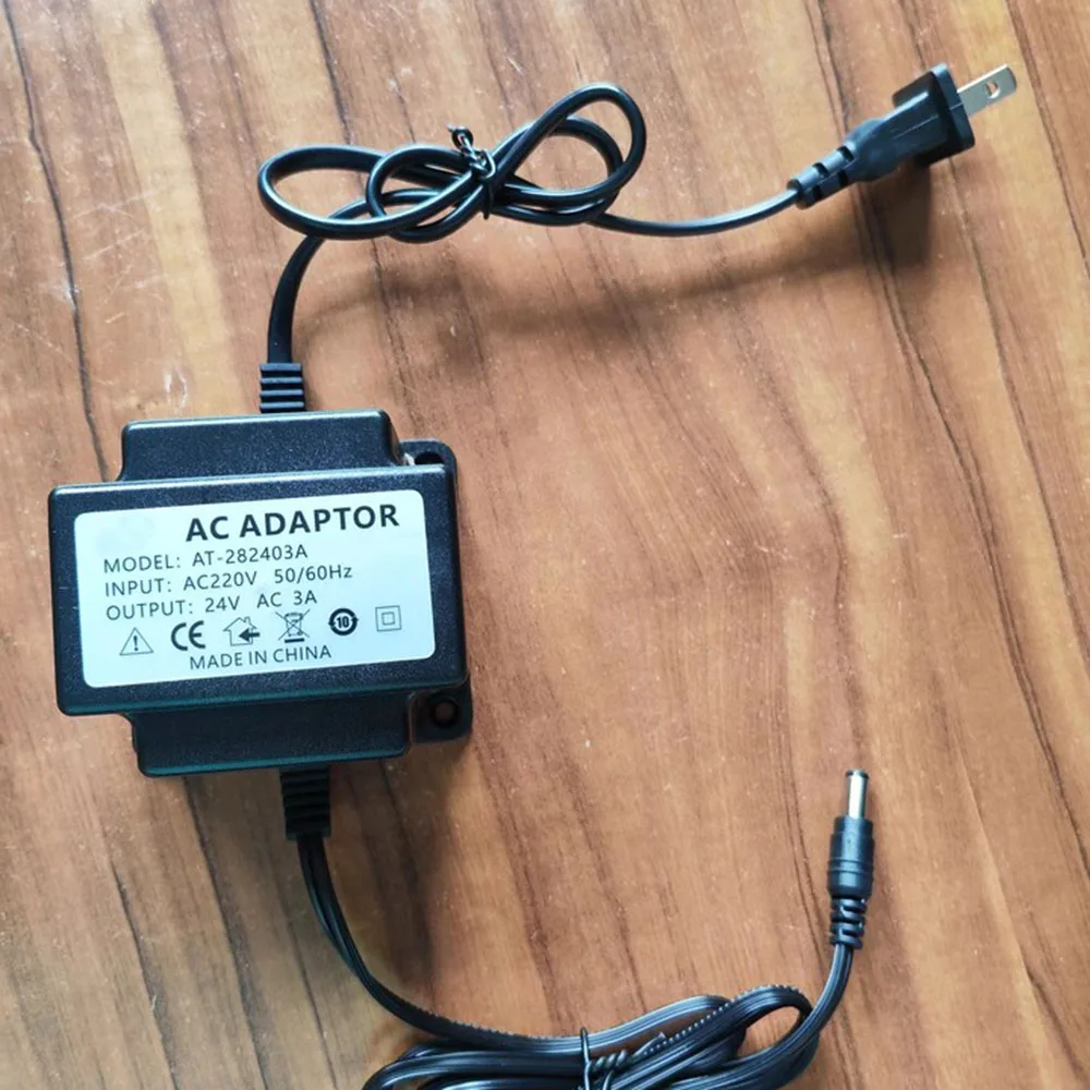 AC24V 3A محول الطاقة صمام الملف اللولبي محول الطاقة موصلات الطاقة لمعدات المراقبة الكروية