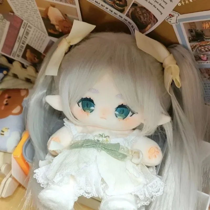 

20 Cm Game Frieren: Beyond Journey's End Cotton Doll Cartoon Stuffed Toys Plushie Gift Mascot Ornament Birthday Present Girl