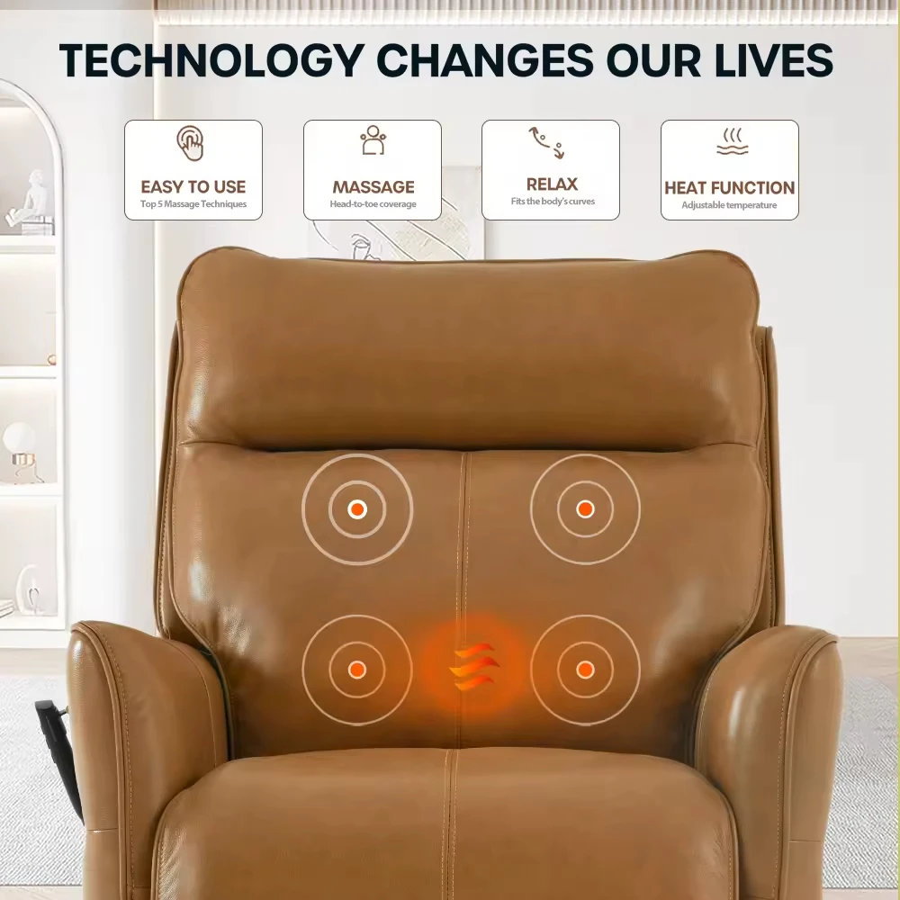 CJSmart Zero Gravity Electric Power Lift Recliner Chair Adjustable Infinite Position Sofa With Vertical Lift For Elderly Care