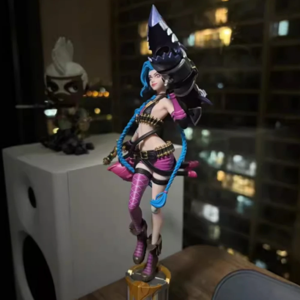 Mobile game League of Legends: Rogue, loli, Jinx, Lacks, desktop ornament, 3D pen, trendy toy, figurine, birthday gift