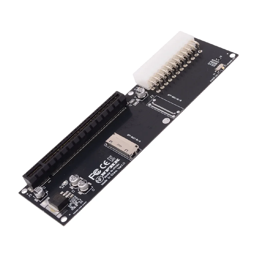 Oculink 8X SFF-8611 SFF-8612 8i To PCIE 4.0 X16 Adapter Card Gen4 External Graphics Card Cable for eGPU Adapter ATX 24 Pin Power
