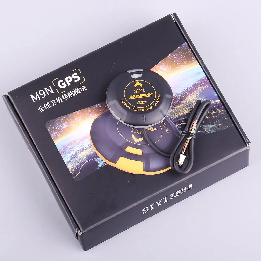 module-gps-gnss-siyi-m9n-avec-interrupteur-de-securite-indicateur-rgb-antenne-a-gain-eleve-a-quatre-satellites
