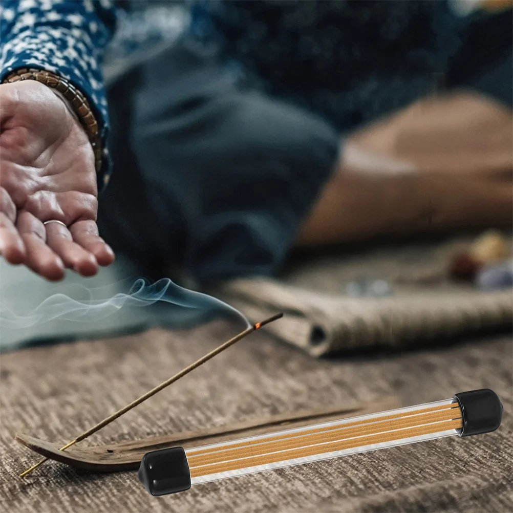 MAGICLULU 12pcs Clear Plastic Storage Tubes Transparent Round for Beads Lab Portable Test with Lids Easy Observation