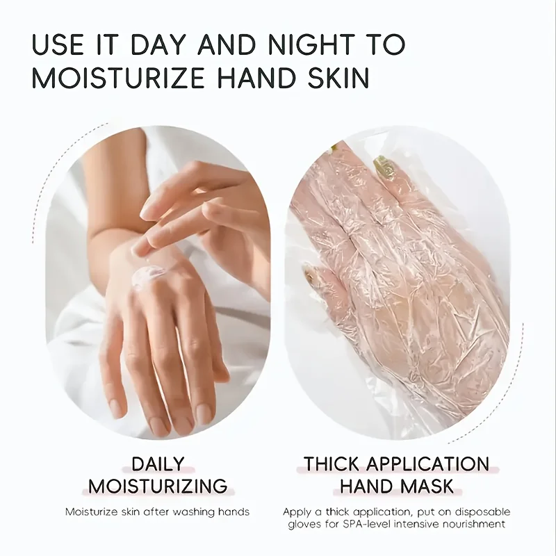 1 قطعة كريم لليدين. يترطيب عميق لليدين الجافة ويمنع جفاف وتكسير اليدين وغير دهني. #4