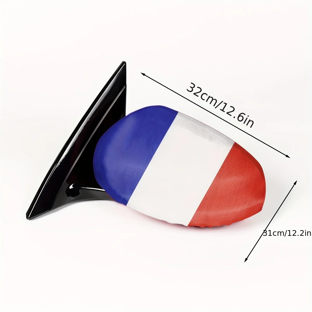 غطاء غطاء غطاء السيارة الفرنسي الوطني (راية غطاء العلم الإسباني)، علم سيارة فرنسا الوطني، غطاء غطاء مرآة السيارة، ملحقات الديكور #4