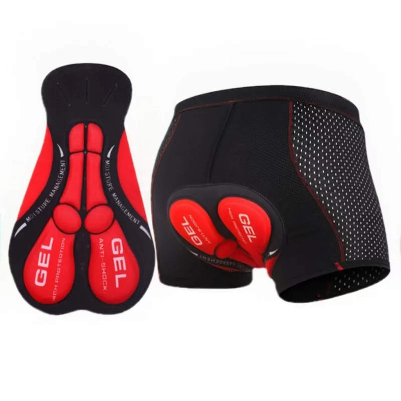 Breathable Cycling Underwear – 5D Gel Pad Shockproof Bicycle Underpant for MTB & Road Bike - Image 6