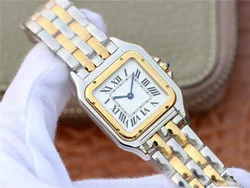 Lady BV factory W2PN0007 quarz movement Intergold color Slender size 27mm and 22mm watches from Guangzhou watches