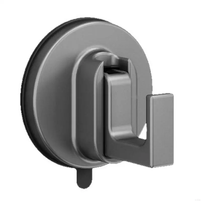 

L9BE Multipurpose Suction Cup Hooks Wall Mounted Bathroom Clothes Hanger Easy to Use