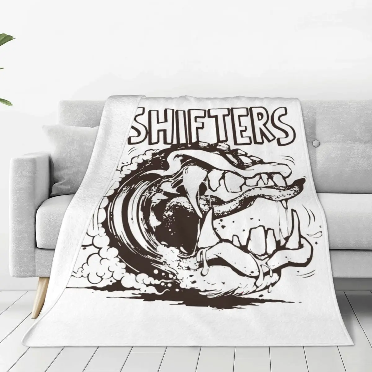 Bull Shifters Essential Blanket Soft Warm Flannel Throw Blanket Cover for Bed Living room Picnic Travel Home Sofa