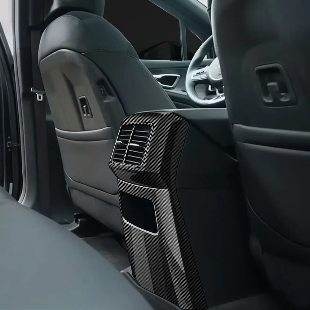 

Для Kia Sportage NQ5 2022 2023, внутренний подлокотник, задняя крышка для кондиционера, вентиляционное отверстие, отделка, розетка переменного тока, украшение, автомобильные аксессуары