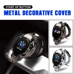 Car Engine Zinc Alloy One-click Start Decorative Button Cover For BMW M2 M3 M4 M5 M6 E28 E30 E46 E53 E60 E71 E87 E92 X1 X3 X5 X6