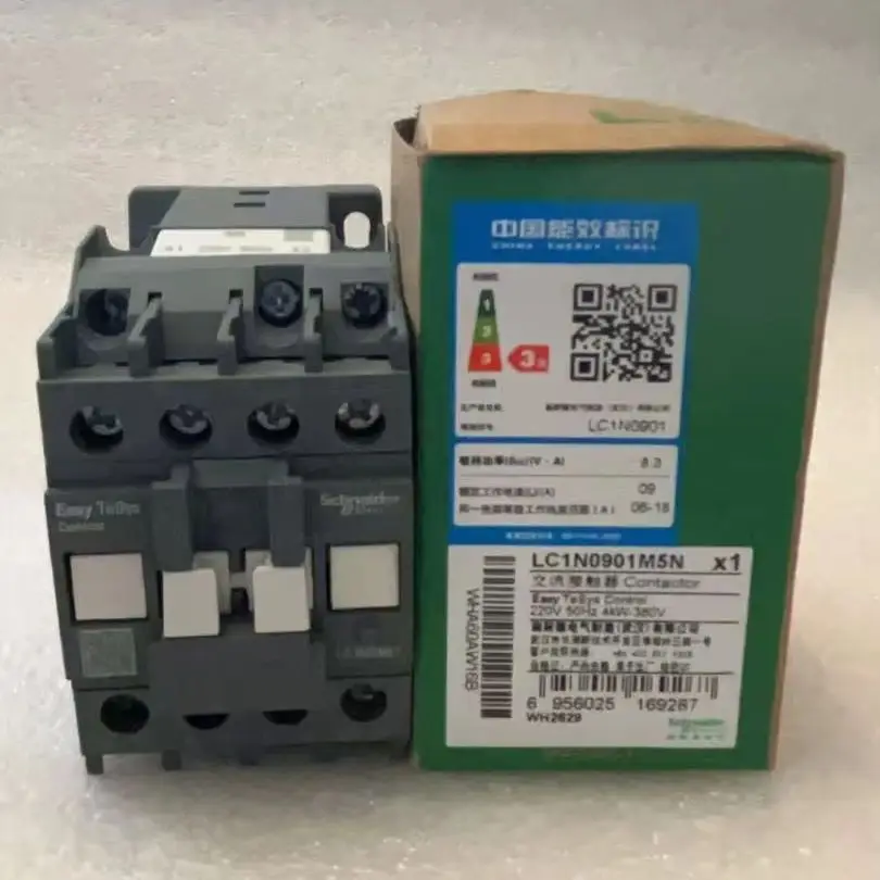 LC1N0901M5N LC1-N0901M5N Easy TeSys Control 3P contactor (1NC) - AC-3 - = 440V 9A - 220V