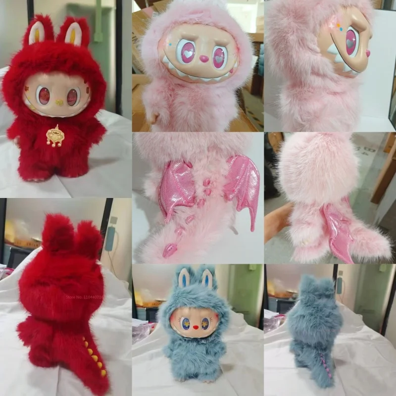 

New Arrival The Monster Labubu Series Replica 38cm Zimomo Big Angel Creative Models Figure Vinyl Pendant Ornament Festival Gifts