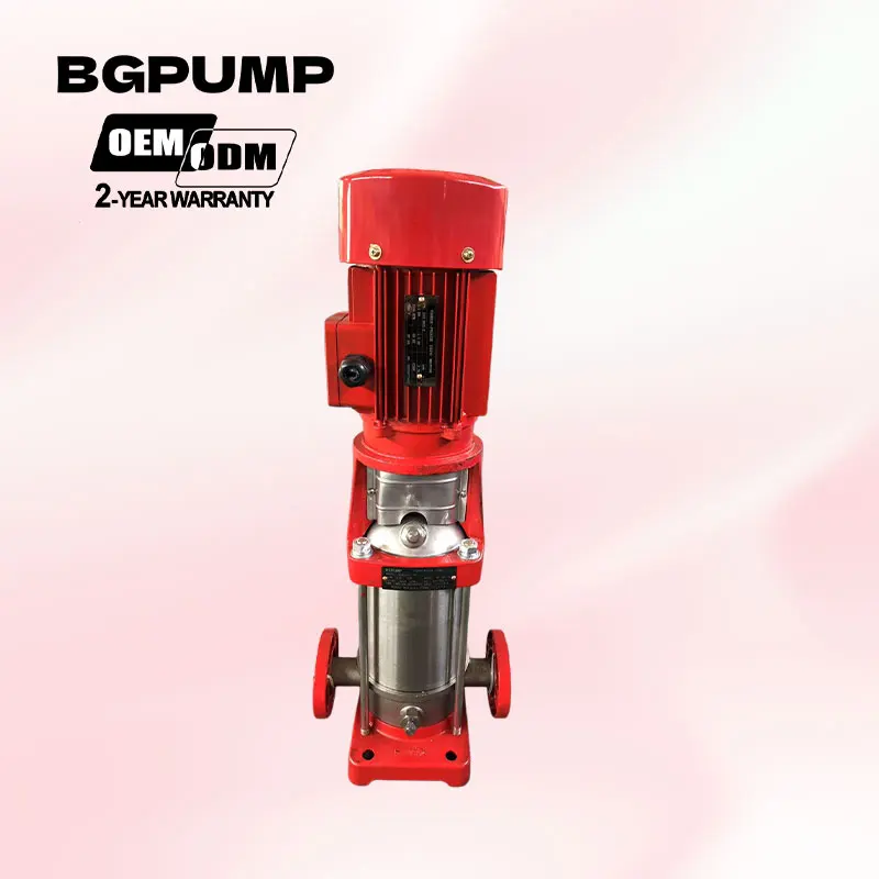 

High-Pressure Multistage Stainless Steel Centrifugal Pump Single Stage Fire Application Water Pump Liquid Boosting