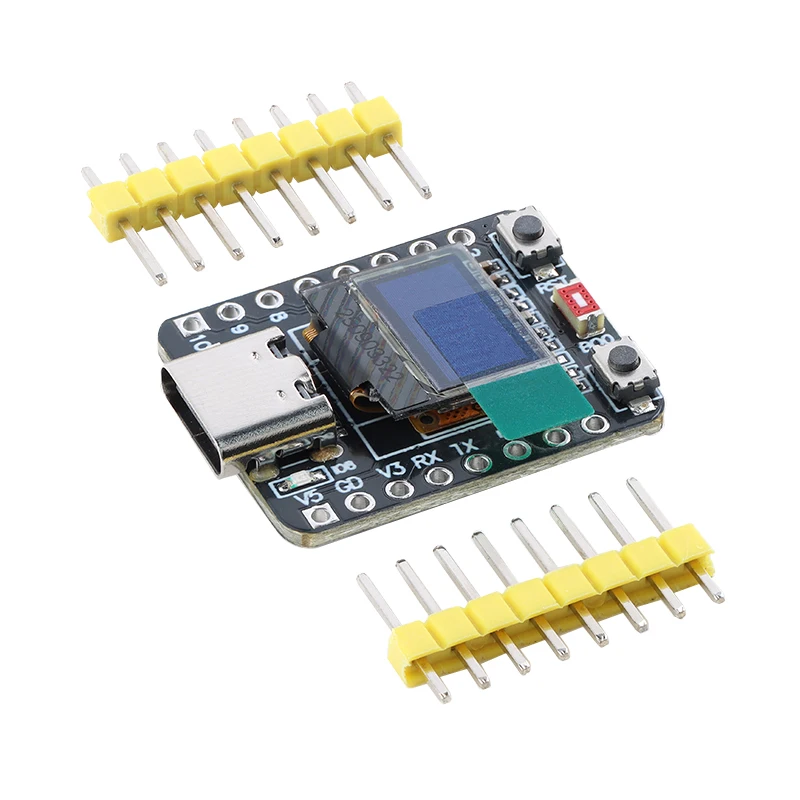 Picture 6: ESP32-C3 0.42-inch Screen OLED White Light Display Bluetooth Supermini Development Board Type-C Interface