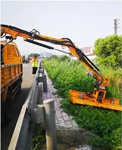 Highway Hedge Trimmer Green Belt Vehicle Mounted Hedge Trimmer for Landscaping on Sale
