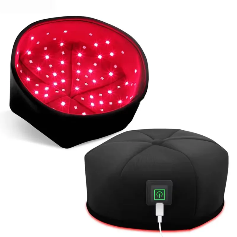 

Red Light Therapy Hat 660nm 830nm Near Infrared Led Physiotherapy Hair Follicle Care Hair Growth Therapy Cap Prevant Loss