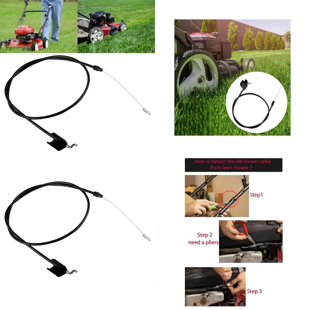 

Y1UD For Lawn Mower 183281 Engine Zone Control Cable