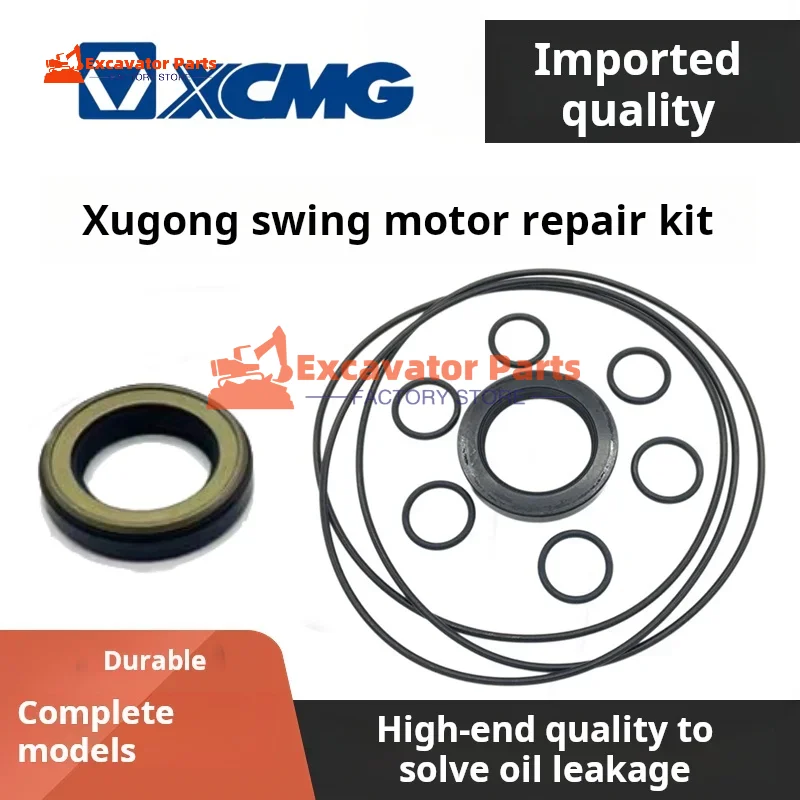 For XCMG XE60 75 135 150 200 215 260 335DC Walking rotary motor Oil sealing repair kit Excavator Parts