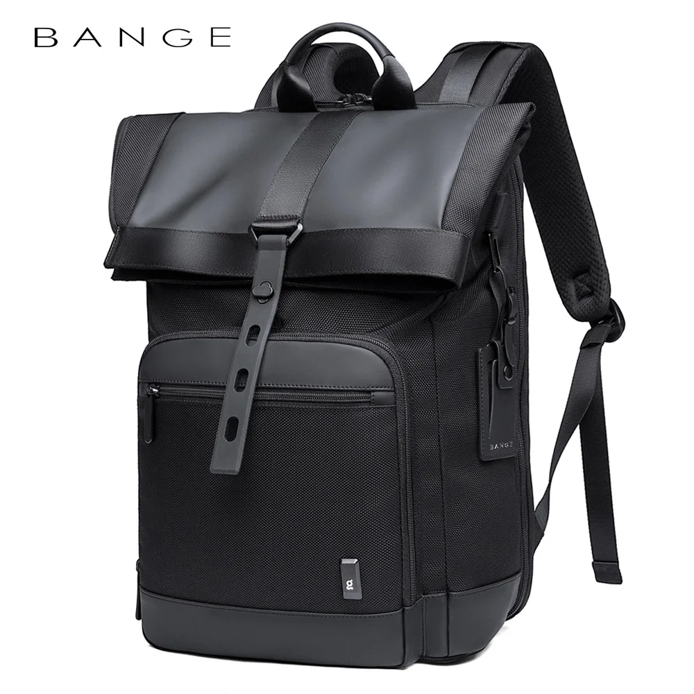 

bange new backpack business travel men's backpack travel large capacity simple schoolbag college backpack men