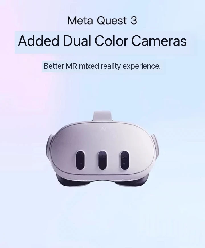 Virtual Reality Headset All In One 3D VR Glasses 8GB RAM With 128G 512G Support Qualcomm Snapdragon XR2 VR