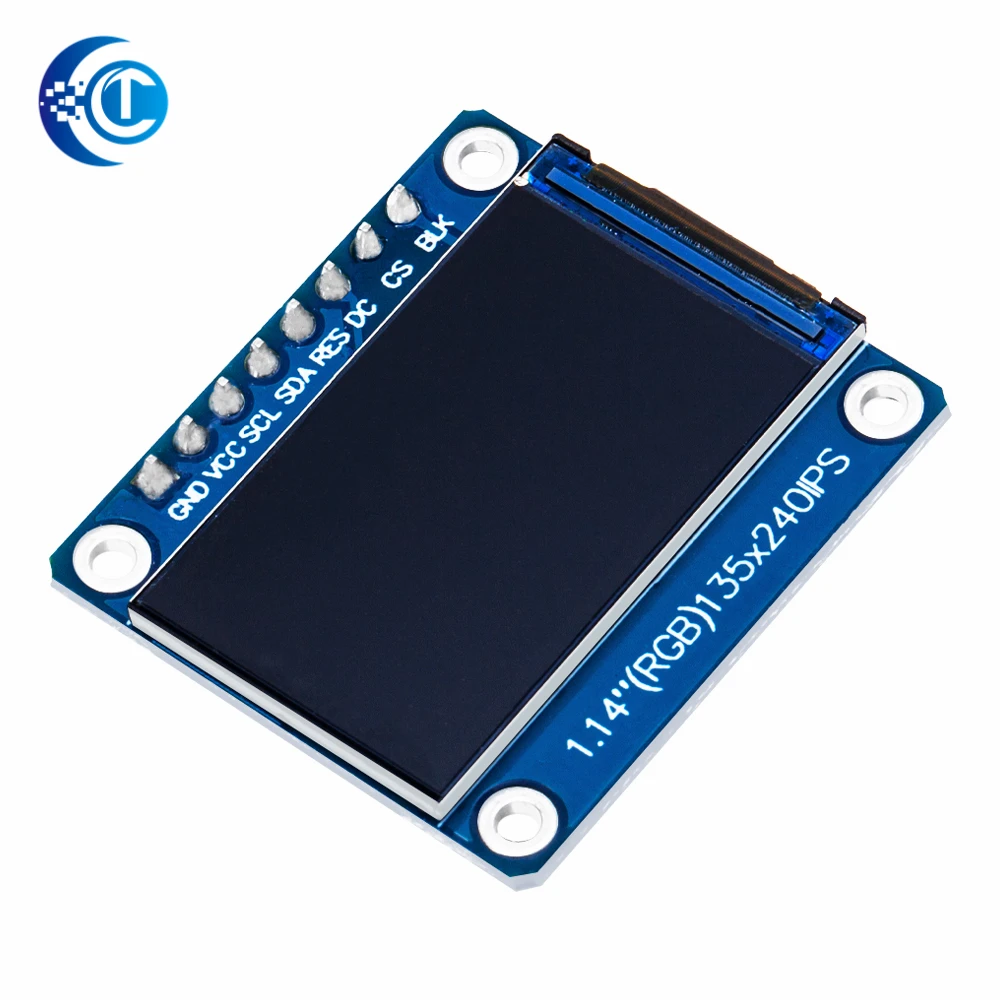 1 個の新 IPS 1.14 インチ 3.3V 8PIN SPI HD フルカラー TFT 表示画面 ST7789 ドライブ IC 135*240