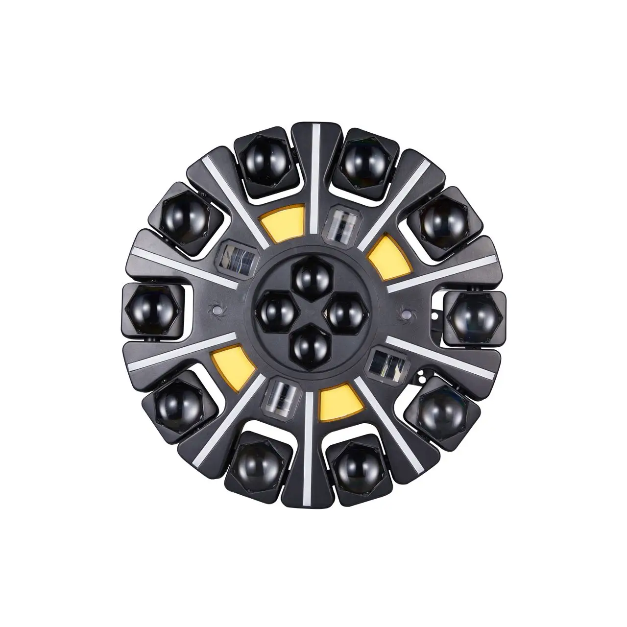200W Bee Eye Light with 10 LED Strips + Remote 14x10W RGBW Laser DMX512 30CH for Bar  Nightclub Applicable in Various Scenarios