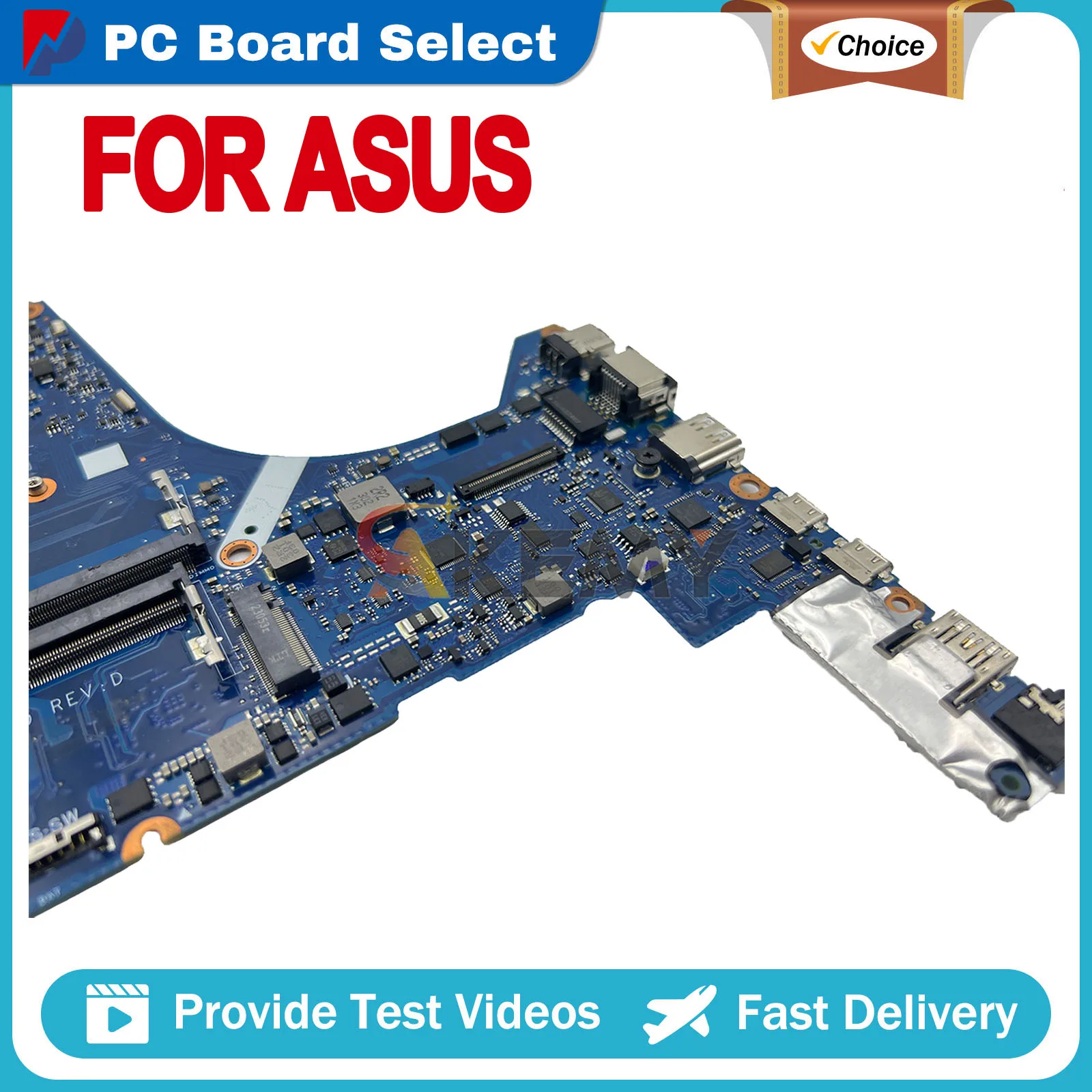 

FA507XI FA707XI Mainboard For FA707XU FA507NU FA507NV FA507XV Laptop Motherboard DA0NJSMBAD0 R9-7940H CPU RTX4070/V8G