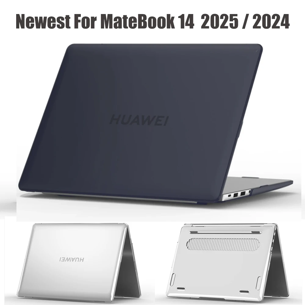 2025 Published New For HUAWEI Matebook 14 Inches Case for HuaWei MateBook 14 2025 2024 Release Laptop Protective Hard Shell