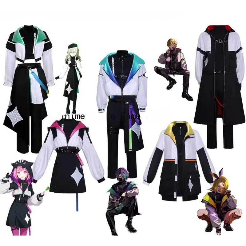 

IN STOCK Kusanagi Nene Cosplay Kamishiro Rui Tenma Tsukasa Otori Emu Rin Cosplay Costume Pjsk Cosplay Wig Anime Halloween Outfit