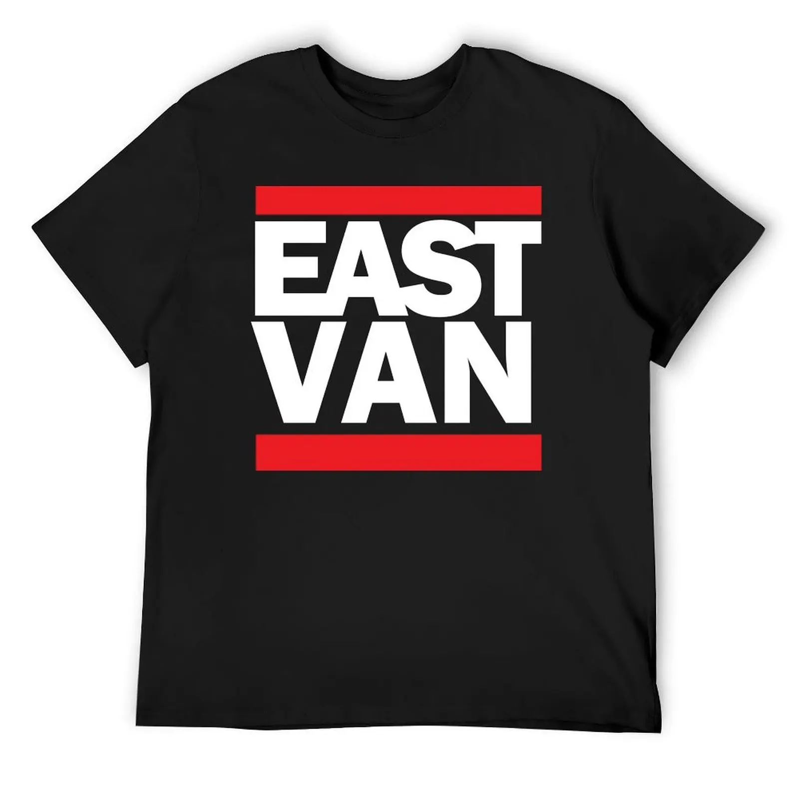

East Van T-Shirt cotton graphic tees man clothes blacks Aesthetic clothing mens fashion