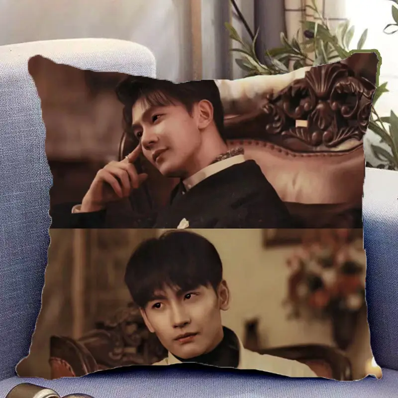The Spirealm Chinese Drama Death Kaleidoscope Figure Two-sided Cushion Cover Case Pillow and Pillowcase for Sofa Car Home Decor
