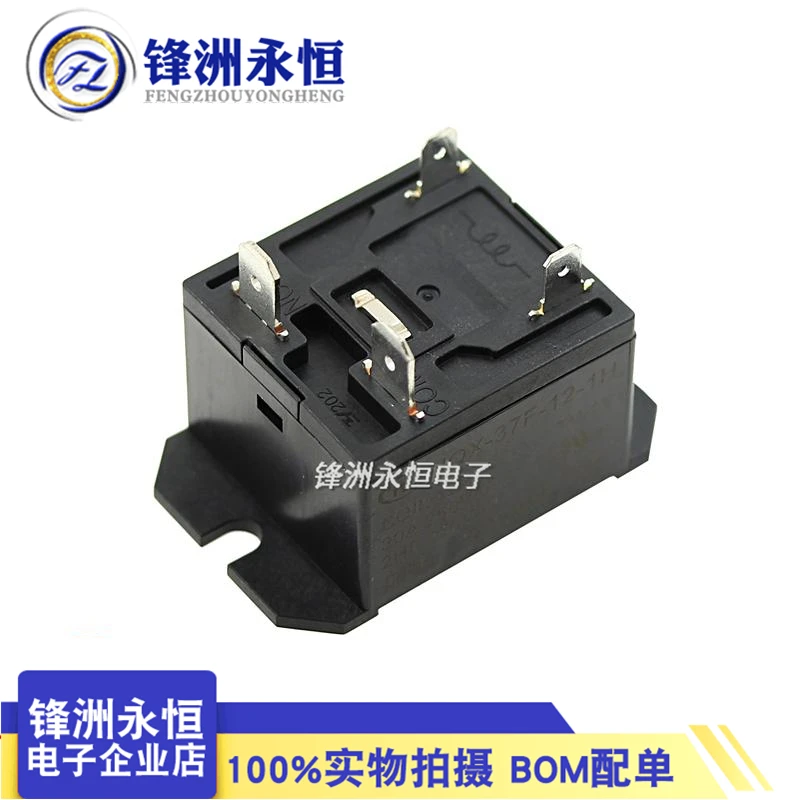 HF37F-JQX-37F-12 012-1H Hongfa Relay 30A 4-pin set normally open type