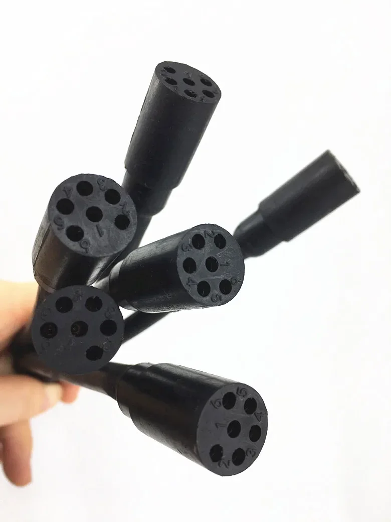 Watertight Connector Miniature 6-pin Socket Plug with Cable MCIL6F Deep Sea Pressure ROV Underwater Cable Connector