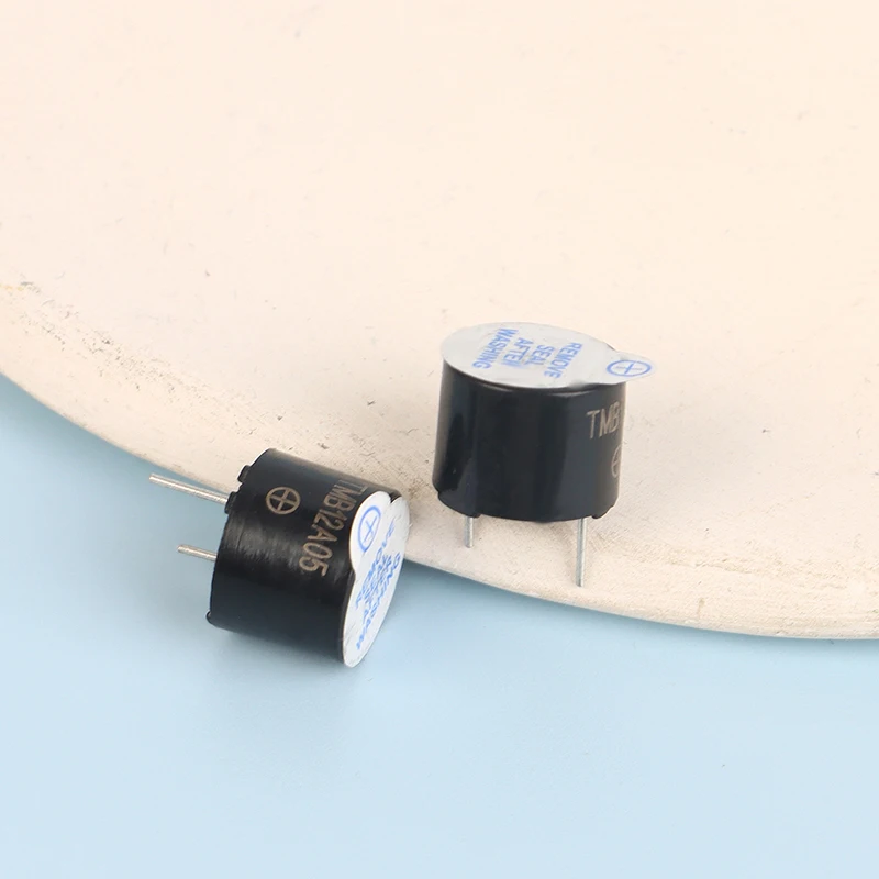 10Pcs 5V TMB12A05 Active Buzzer Magnetic Long Continous Beep Tone Alarm Ringer 12x9.5MM Mini Speaker Active Piezo Buzzers