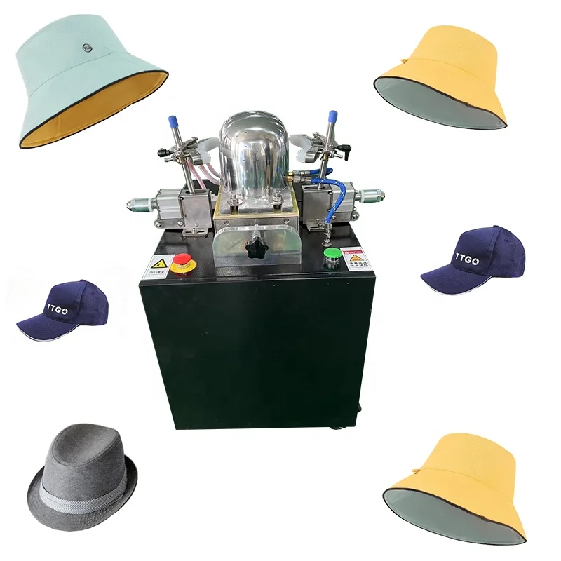 New Product 2023 High Speed Automatic Steam Ironing Machine Cap Hat Making Machine