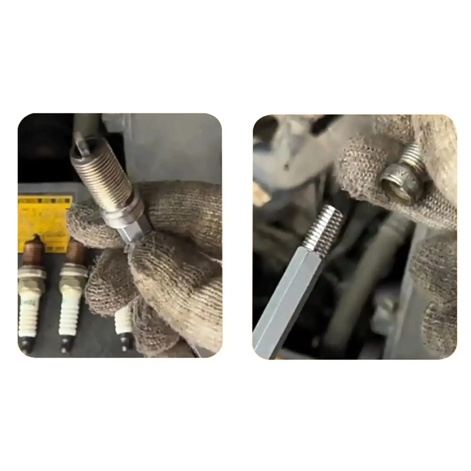 Broken Spark Plug Removal Tool Car Damaged Spark Plug Repair Tool Vehicle Steel Repairing Truck Car Sturdy Thread Tap