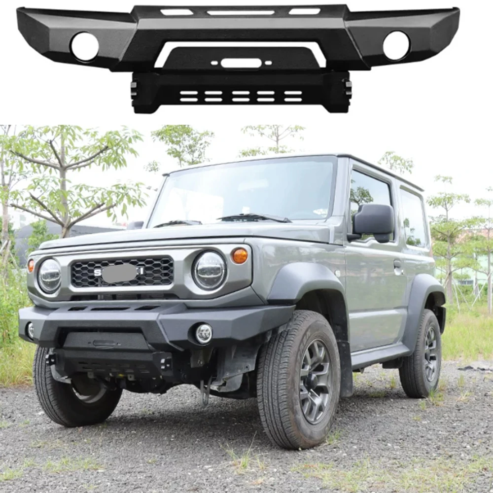 Lantsun JMN165 Aluminum Alloy Front Bumper for Suzuki for Jimny 2019-2026 Year
