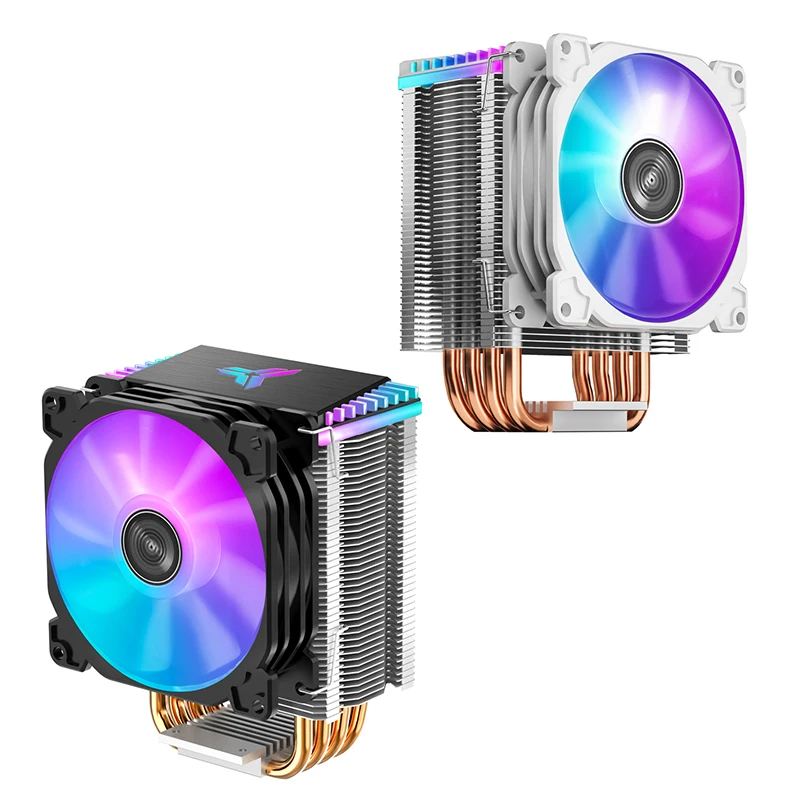 JONSBO CR1400 COLOR CPU Cooler, 92mm PWM Fan CPU Cooler, 4 Heat Pipe High 126mm Air Cooler Tower Radiator dla Intel LGA1700 AM5 — zdjęcie 2